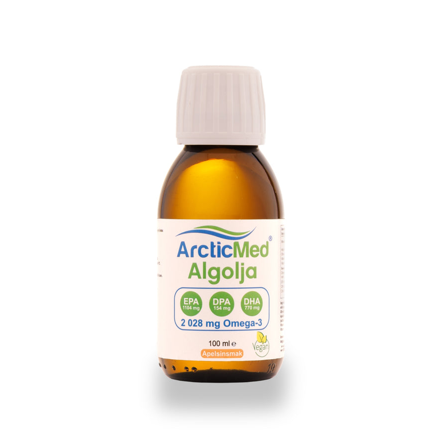 Algae Omega-3 Premium Apelsinų skonio