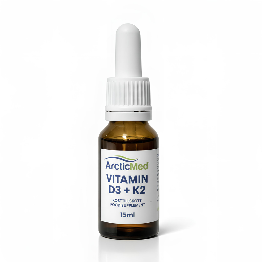Vitamin D3 + K2 Droppar
