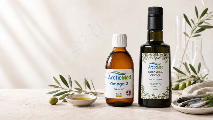 Varför ArcticMed Omega-3 innehåller olivolja – forskningen bakom kombinationen