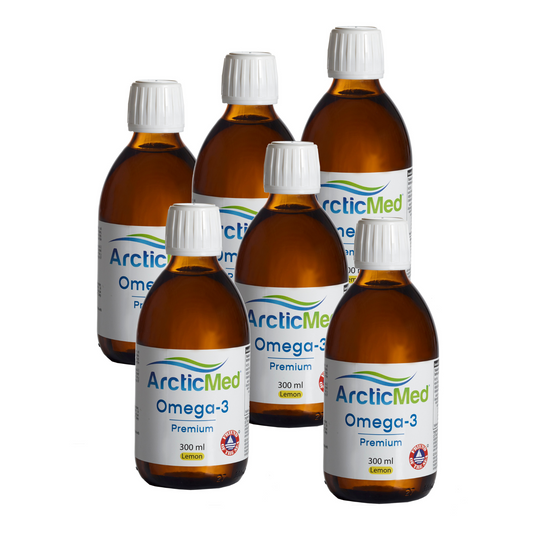 Omega-3 Premium Citron 6-pack