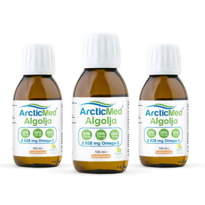 AlgOmega-3 Premium Orange flavor 3-pack