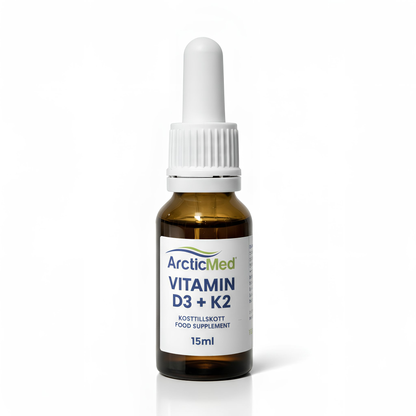 Vitamin D3 + K2 Droppar