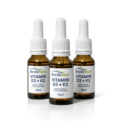 Vitamin D3 + K2 Droppar