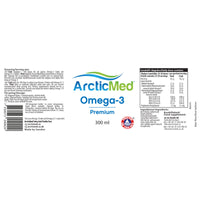 Thumbnail for ArcticMed Omega-3 Premium Natural 1-pack - ArcticMed omega-3 high quality fish oil